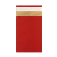 165x100mm Red Eco Friendly Paper Padded Bags