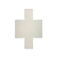 DL White Cross Mailer Packing Boxes (8.66 x 4.33 