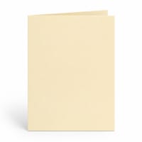 A6 Cream Single Folded Cardstock 300gsm