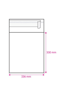 Clear Cello Bags To Fit: C4 229 x 324 mm Envelope (SELF ADHESIVE)