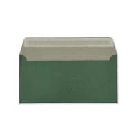110x220 Forest Green Textured Silk 120gsm Peel & Seal Envelopes