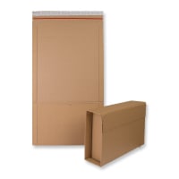 12.8 x 9.84 " Manilla Book Wrap Flute