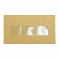 Manilla 89 x 152mm Window Envelopes 70gsm
