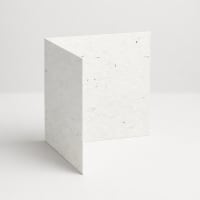 5 x 7 White Seed Single Folded Cardstock 350gsm