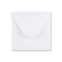 White 133mm Square Envelopes 90gsm