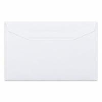155x220mm White Mailer Window 45x90mm 60up 20left Gummed 90gsm Opaque