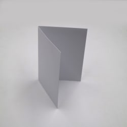 A5 White Card Blanks With Red Envelopes (Pack of 10)