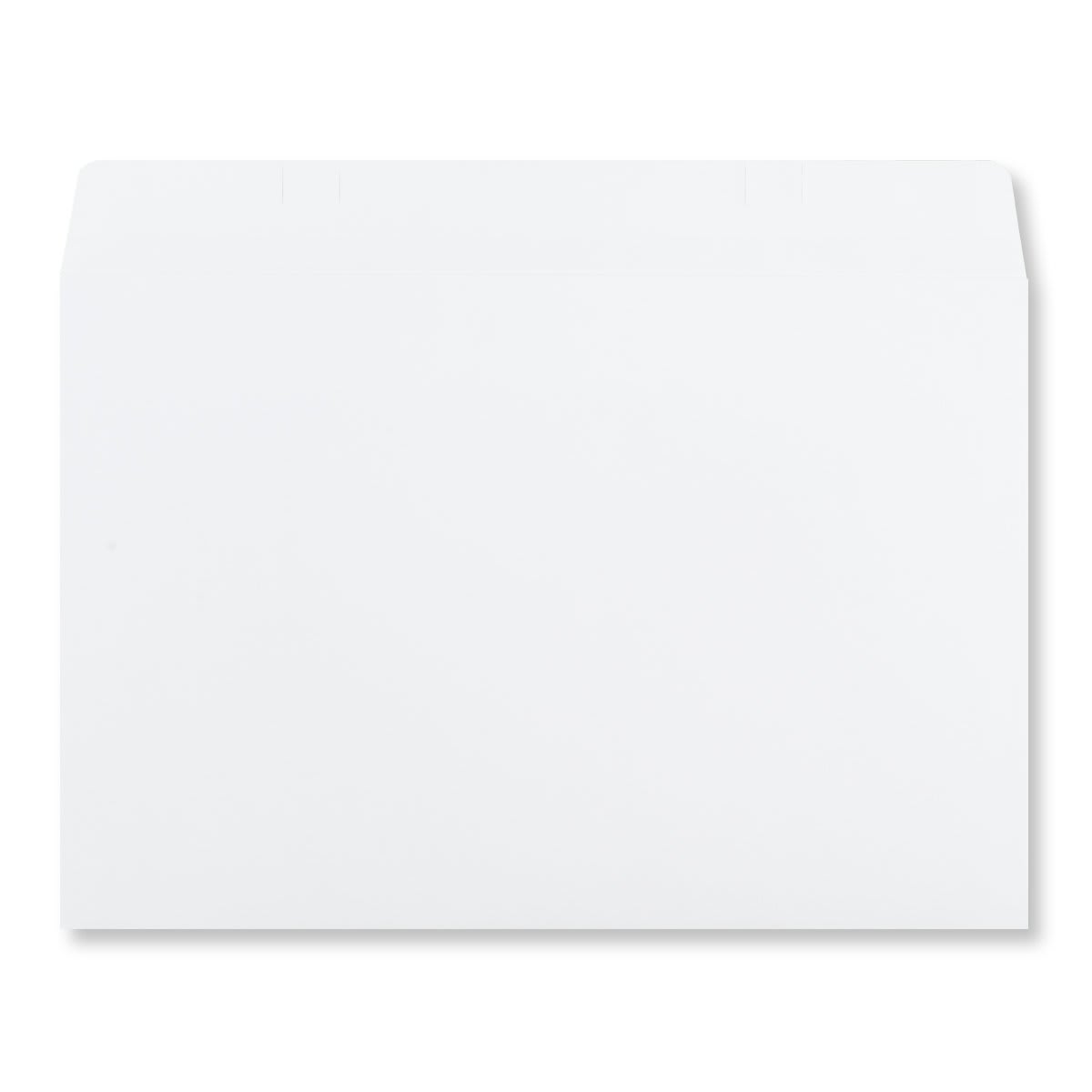162x238mm C5+ White Wallet Self Seal 90gsm Opaque Wove Envelopes