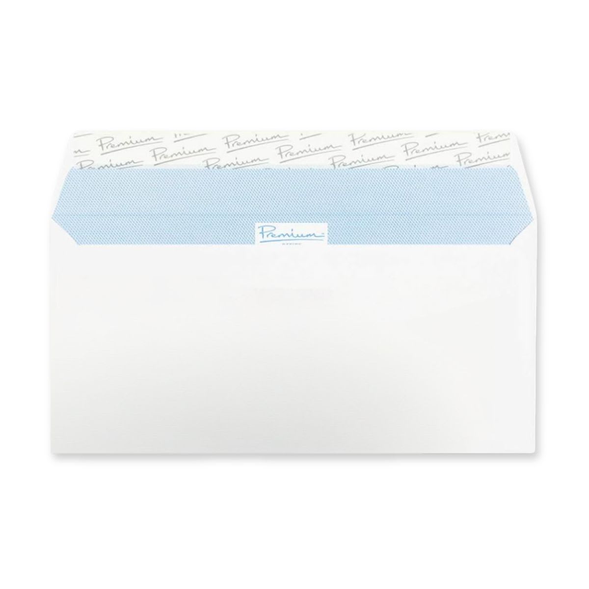 DL+ Ultra White Peel & Seal Envelopes 120gsm (114 x 229mm)