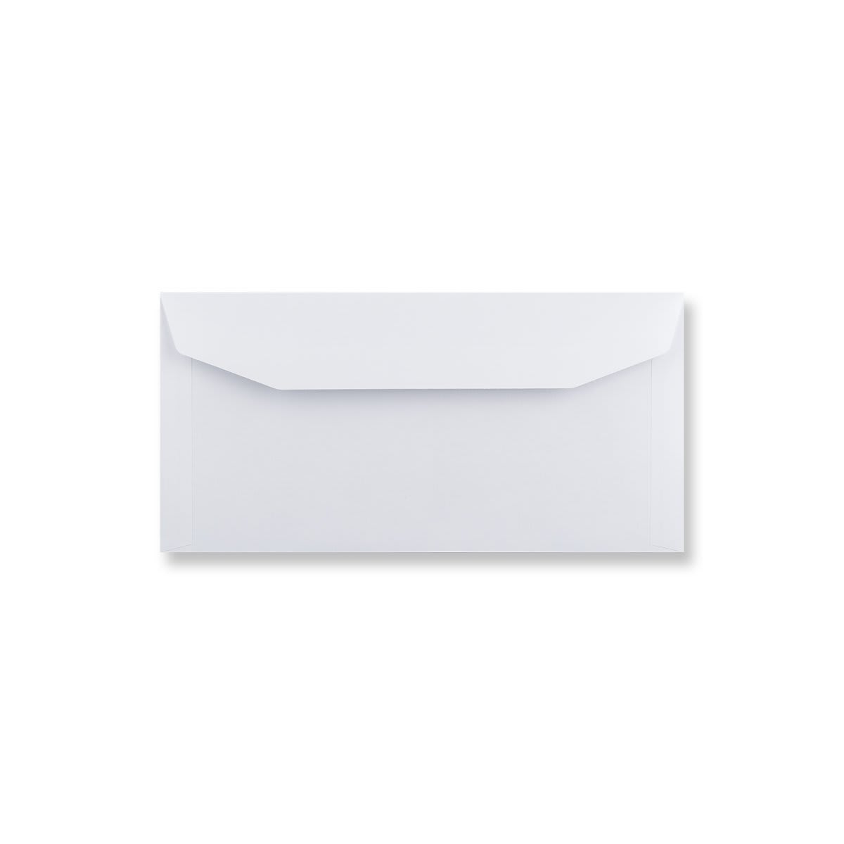 114x229 White Window Outside Seams Gummed Envelopes