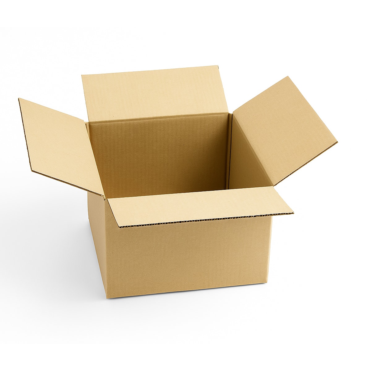 Double Wall Cardboard Boxes — Manilla — 400gsm — 400 × 400 mm