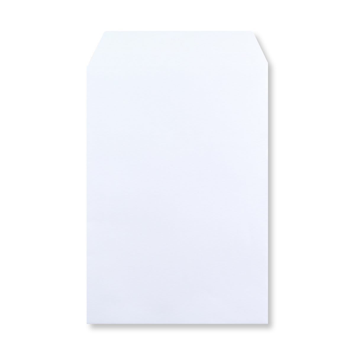 254 x 178mm WHITE POCKET ENVELOPES