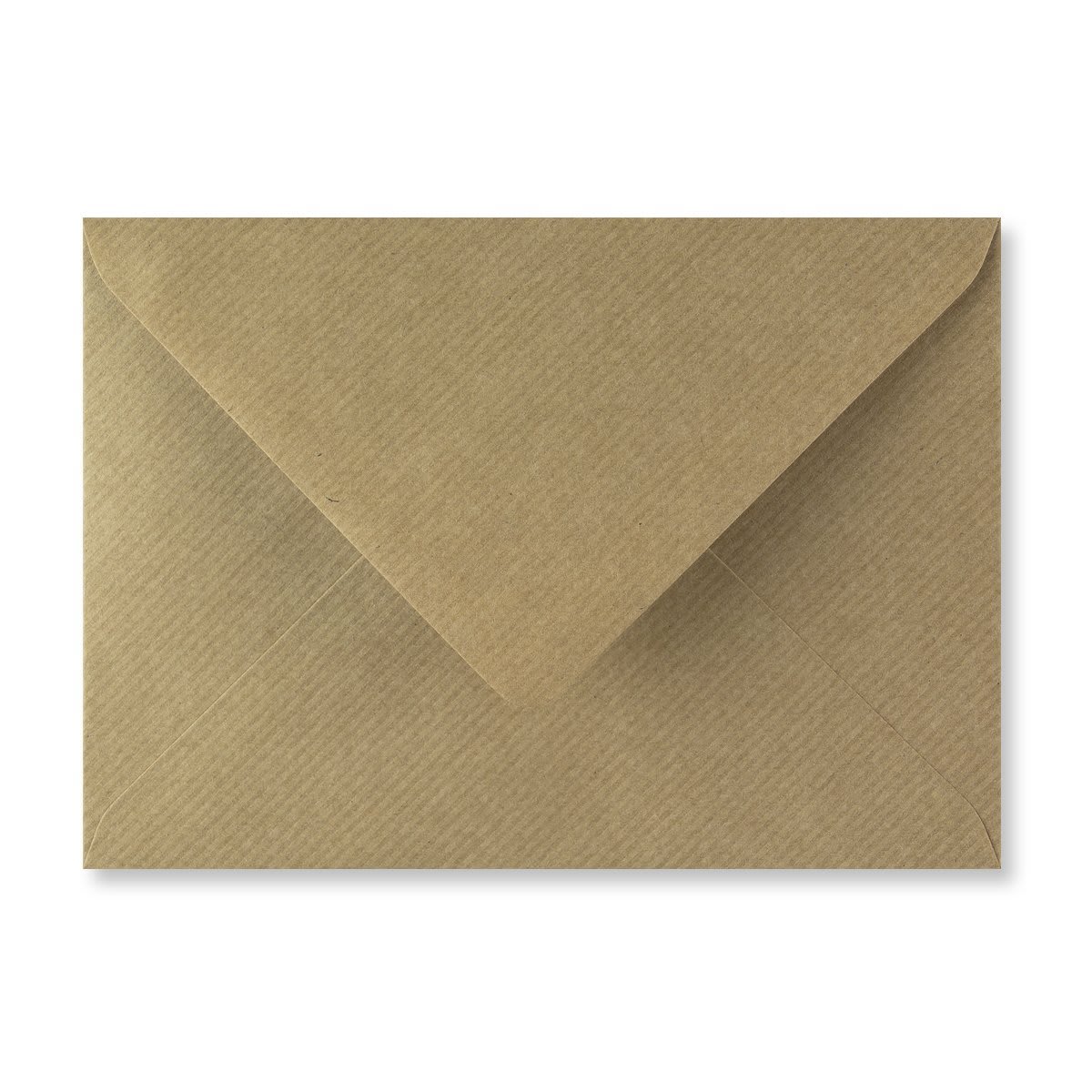 Brown Ribbed 125 x 232mm Envelopes 100gsm