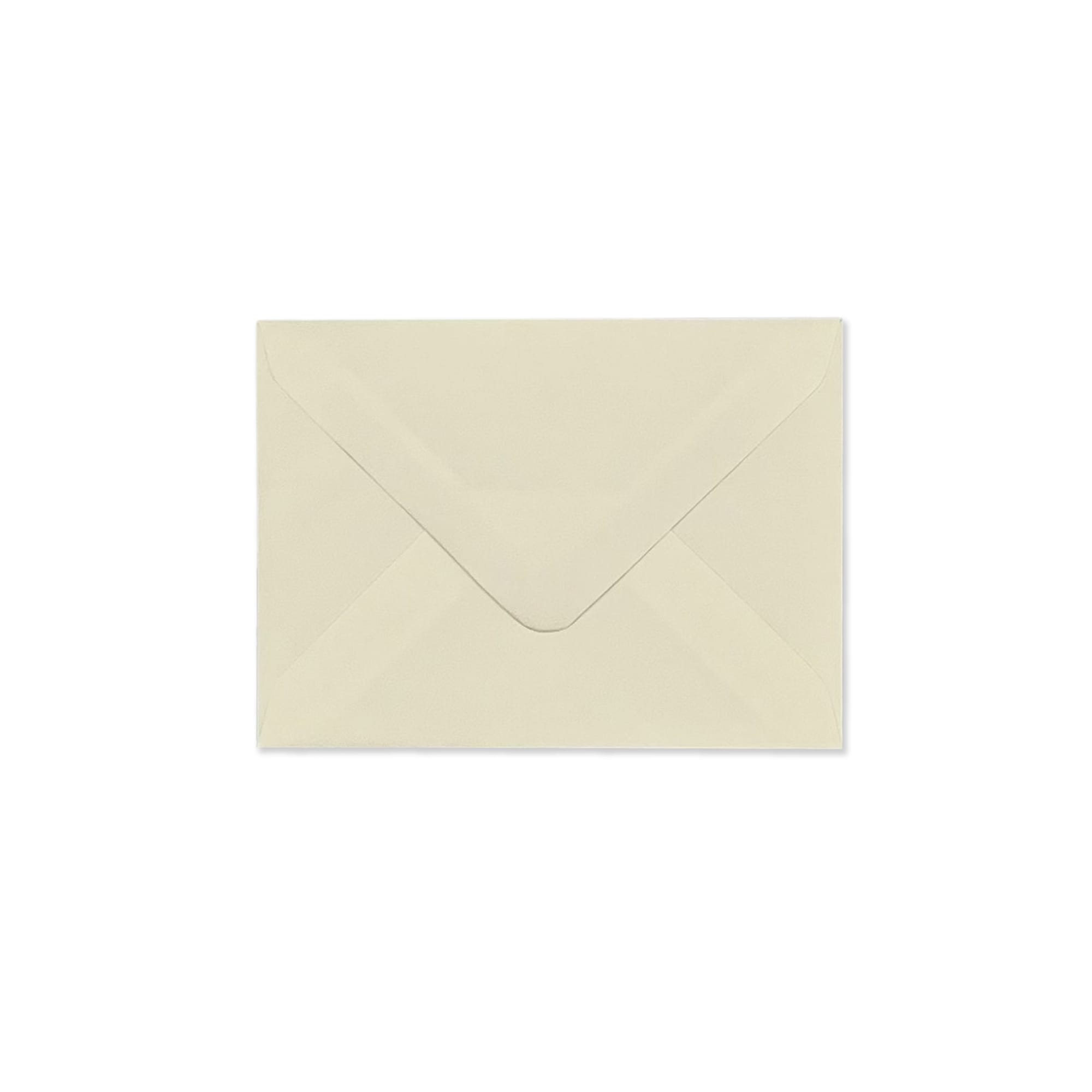 3.23 x 4.45 " Cream Laid Envelopes 68lb