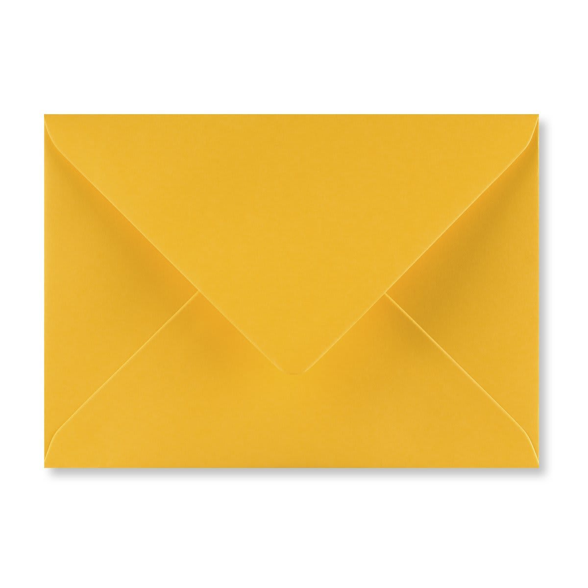 125x175mm Golden Yellow Wallet Gummed Plain 100gsm