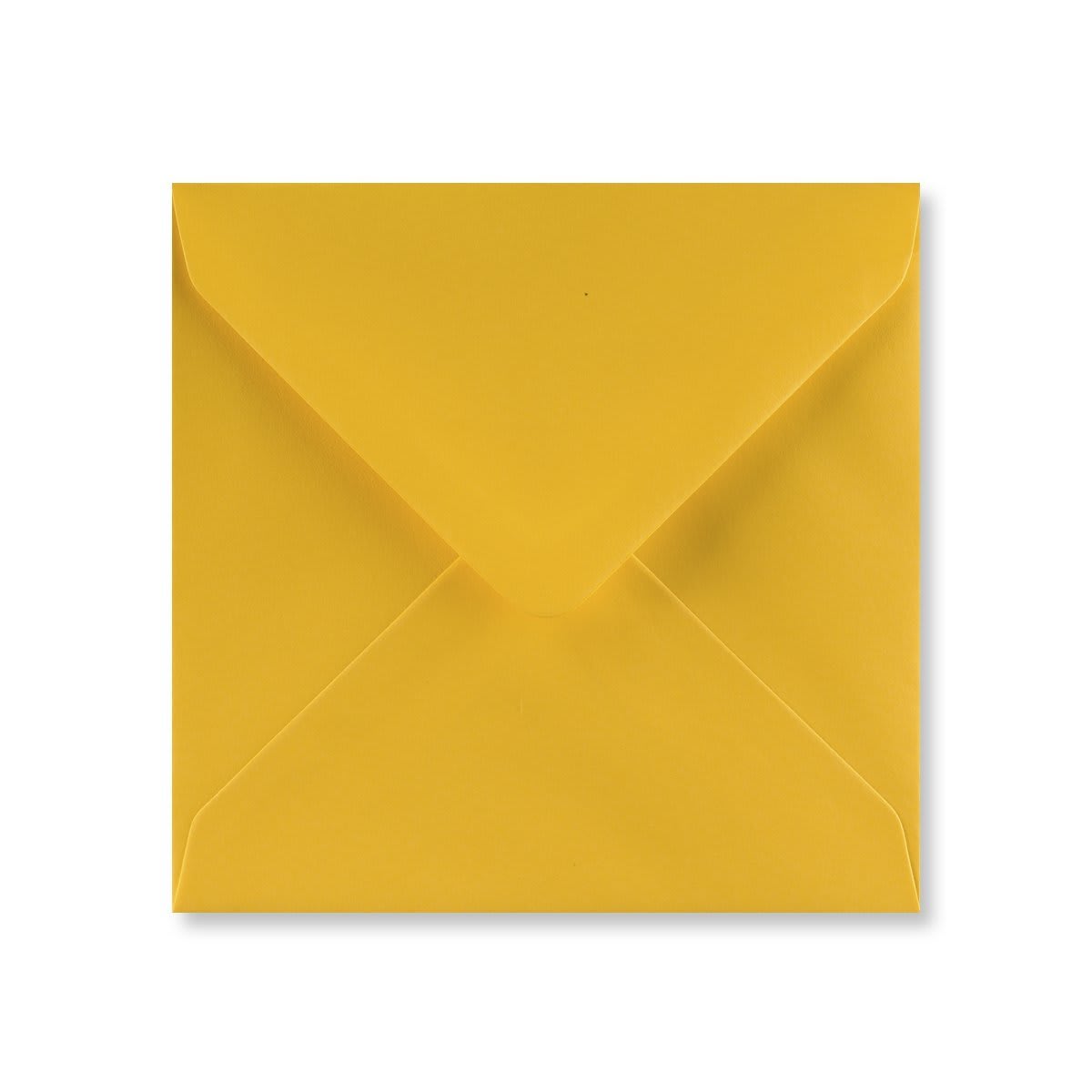 Golden Yellow 155mm Square Envelopes 100gsm