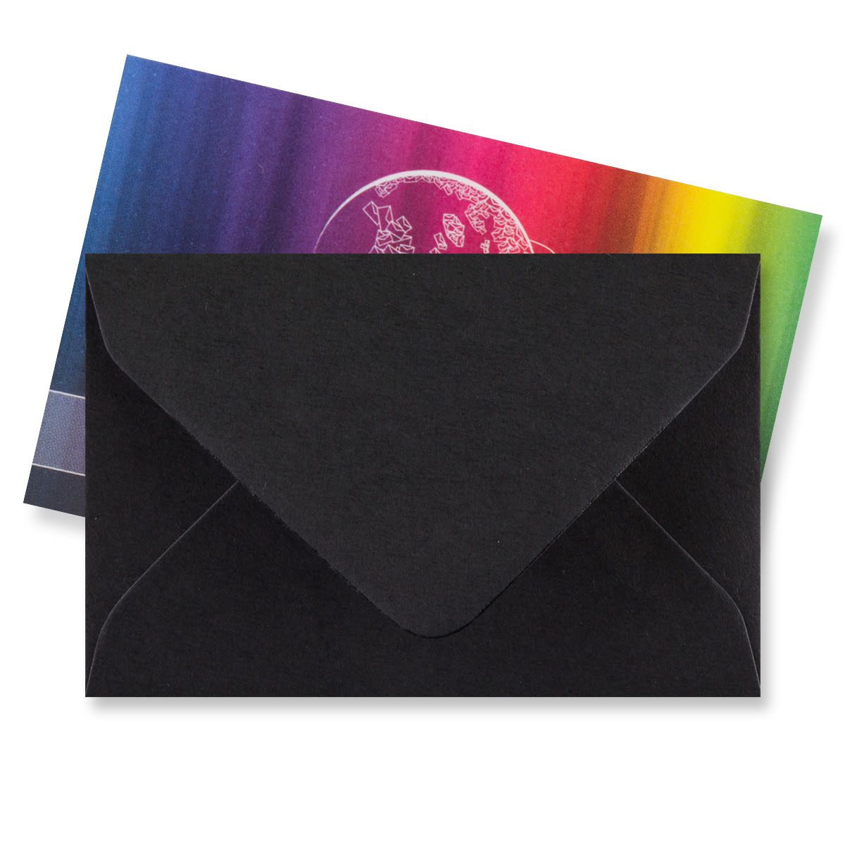2.44 x 3.7 " Black Envelopes 68lb