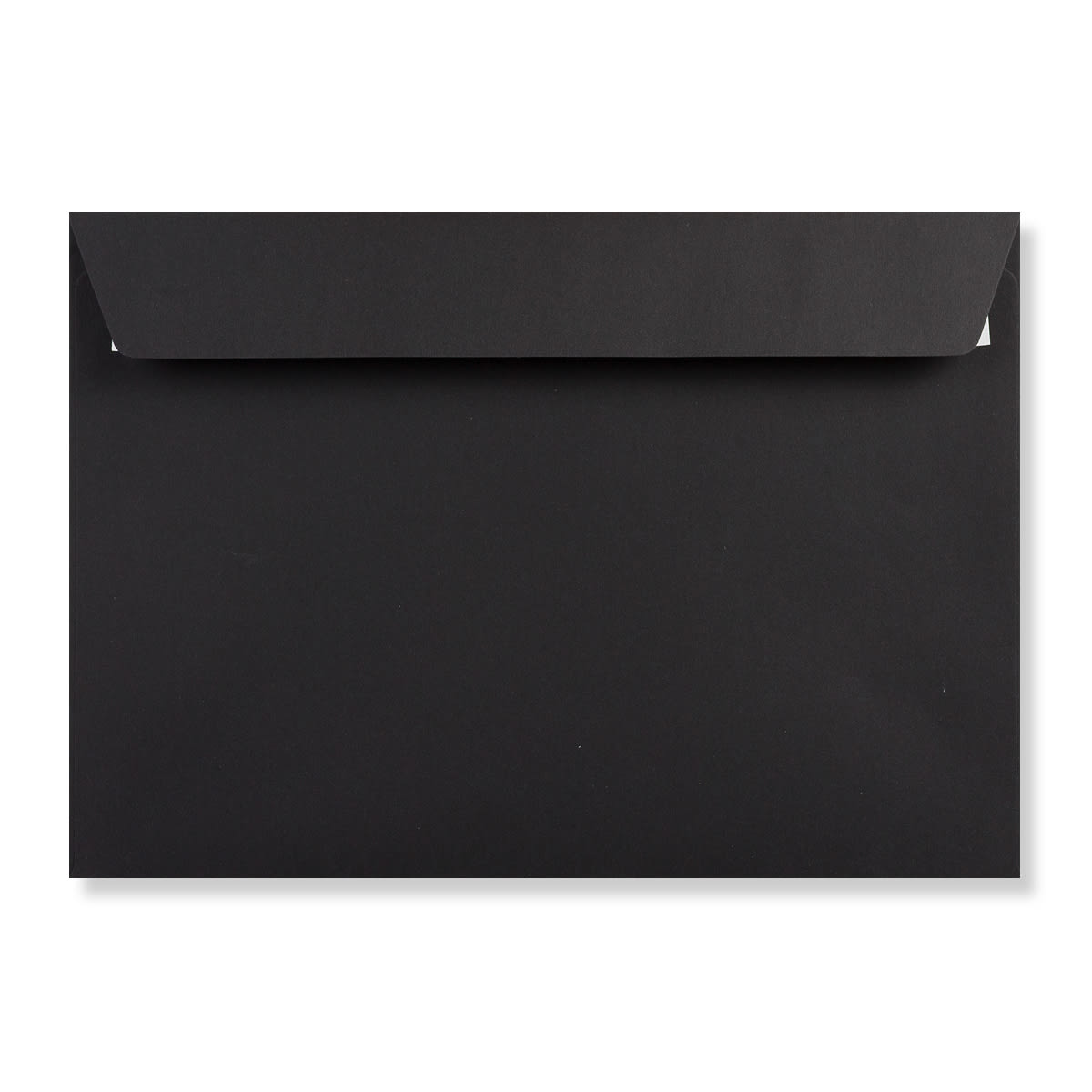 162x229mm C5 Black Wallet Peel & Seal 120gsm Envelopes