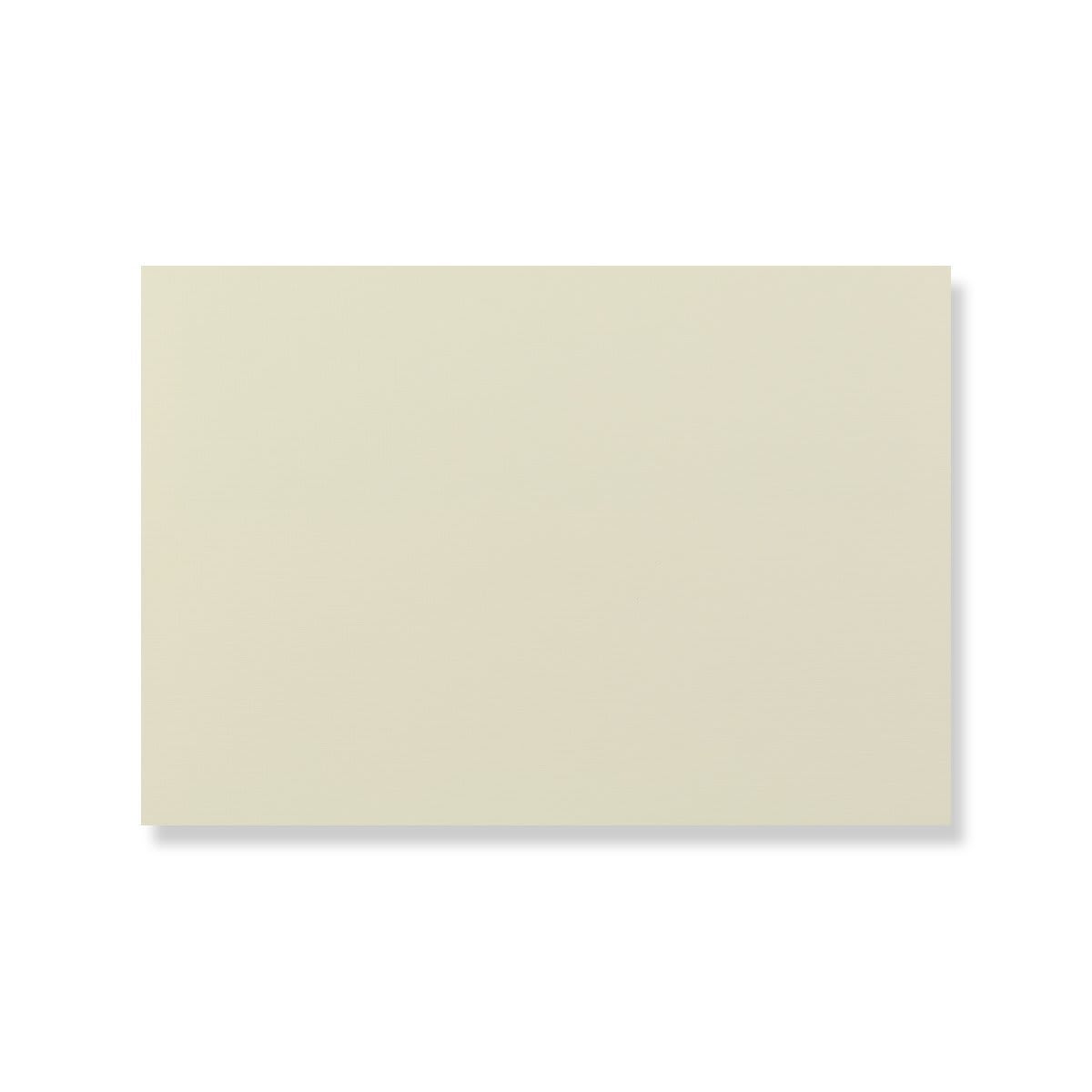 160x230mm Pale Yellow Linen Wallet 170gsm Tuck Flap Envelopes