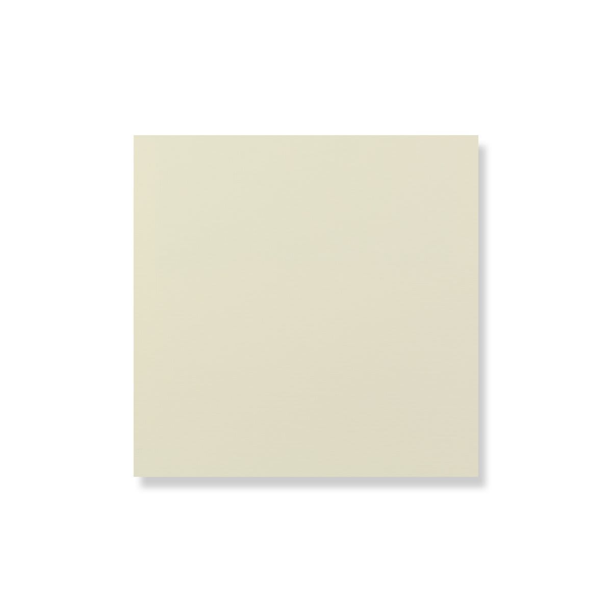 175x175mm Pale Yellow Linen Square 170gsm Tuck Flap Envelopes