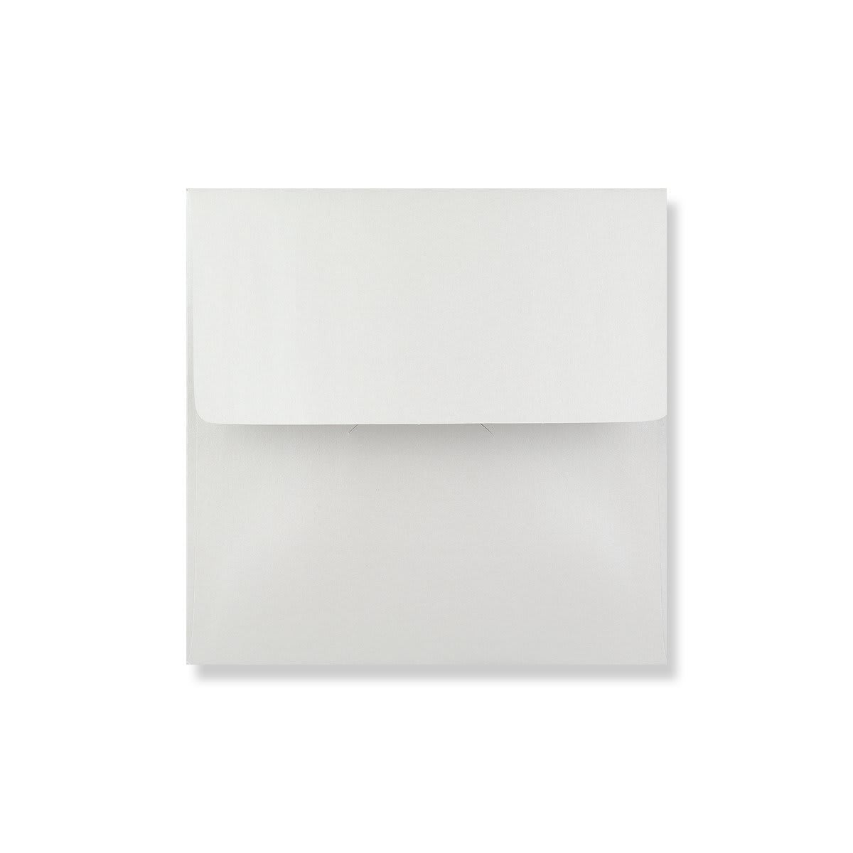 175x175mm Oyster Pearlescent Square 170gsm Tuck Flap Enveloppes