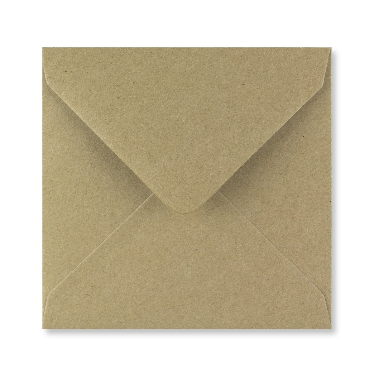 Recycled Fleck Kraft 165mm Square Envelopes 100gsm
