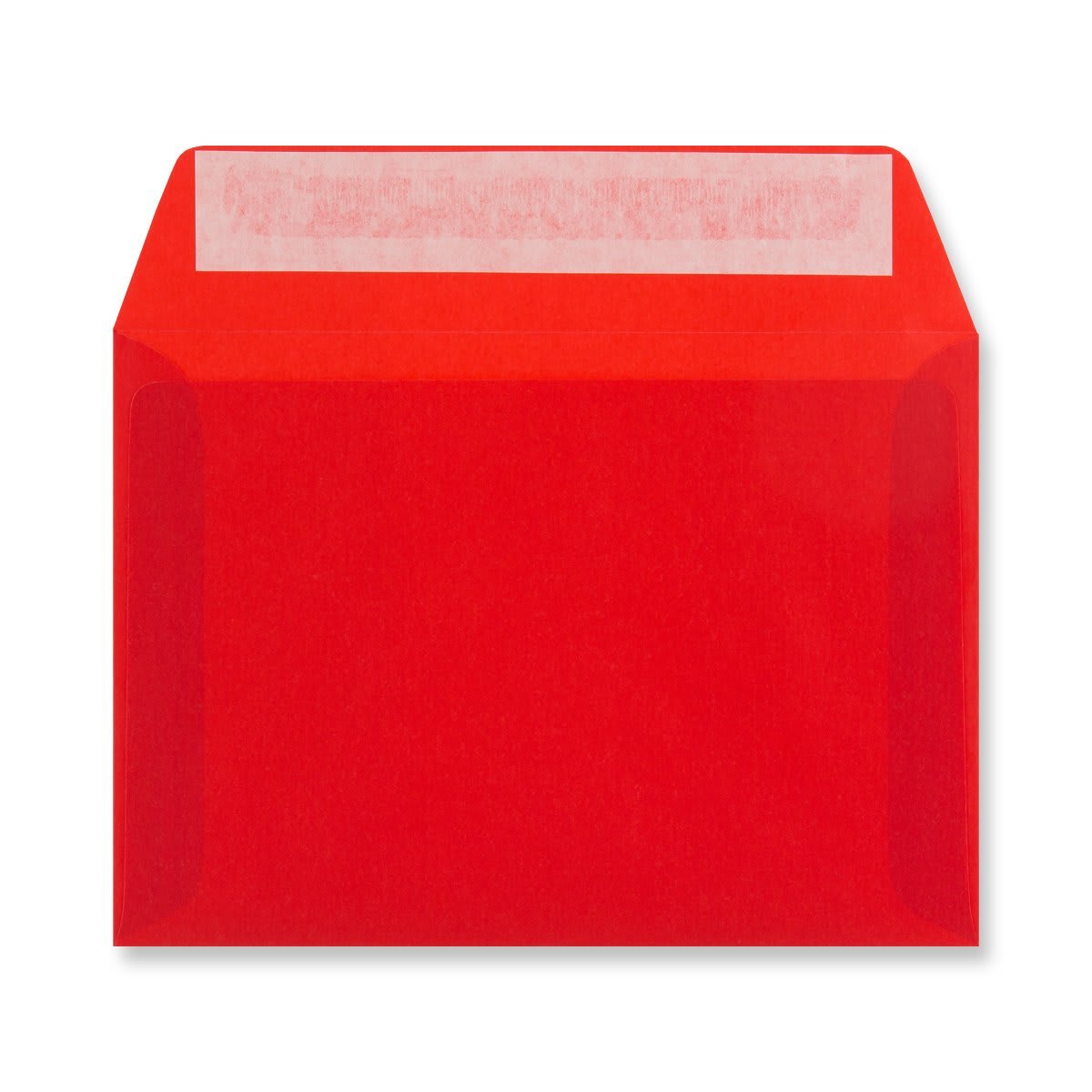 C6 RED TRANSLUCENT ENVELOPES