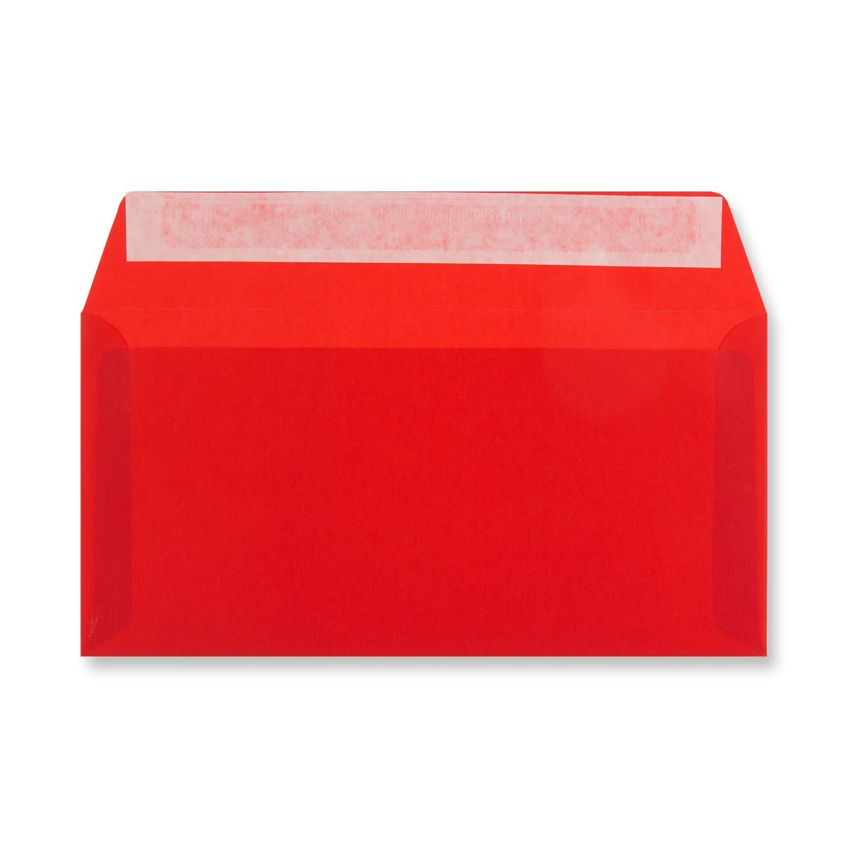 DL RED TRANSLUCENT ENVELOPES