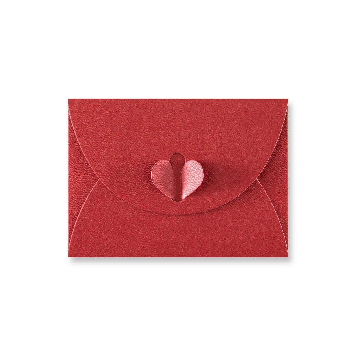 C7 Cardinal Rouge Papillon Enveloppes 250g/m² 
