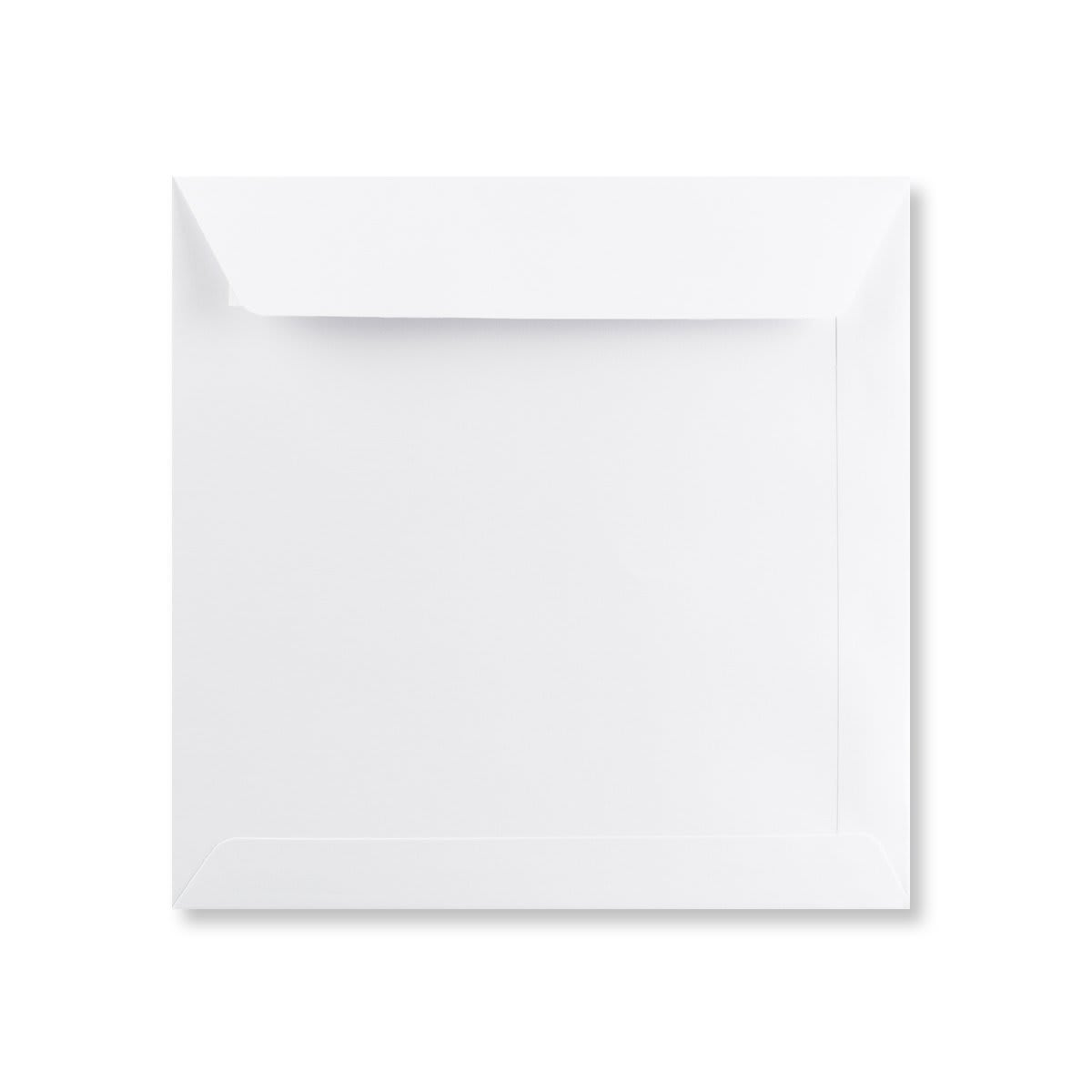 White 200mm Square Peel and Seal Envelopes 120gsm