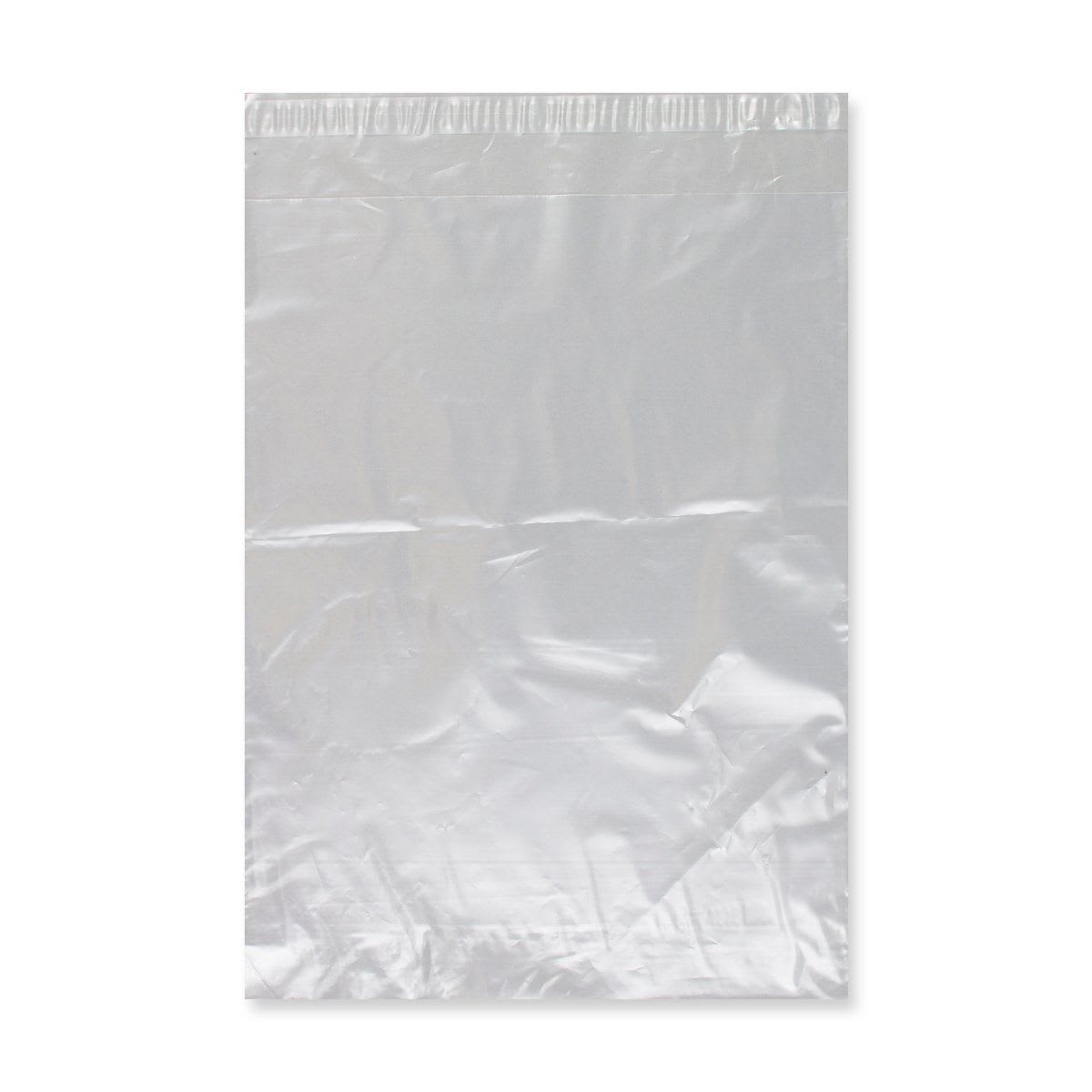330mm Long X 250mm Wide Clear Poly Mailer Peel & Seal 35 Microns Envelopes
