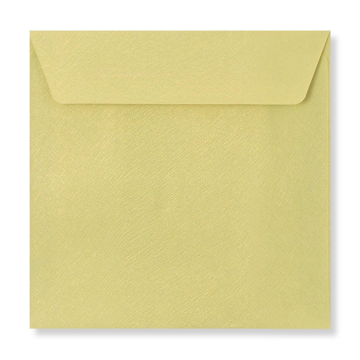 130x130 Bean Green Textured Silk 120gsm Peel & Seal Envelopes