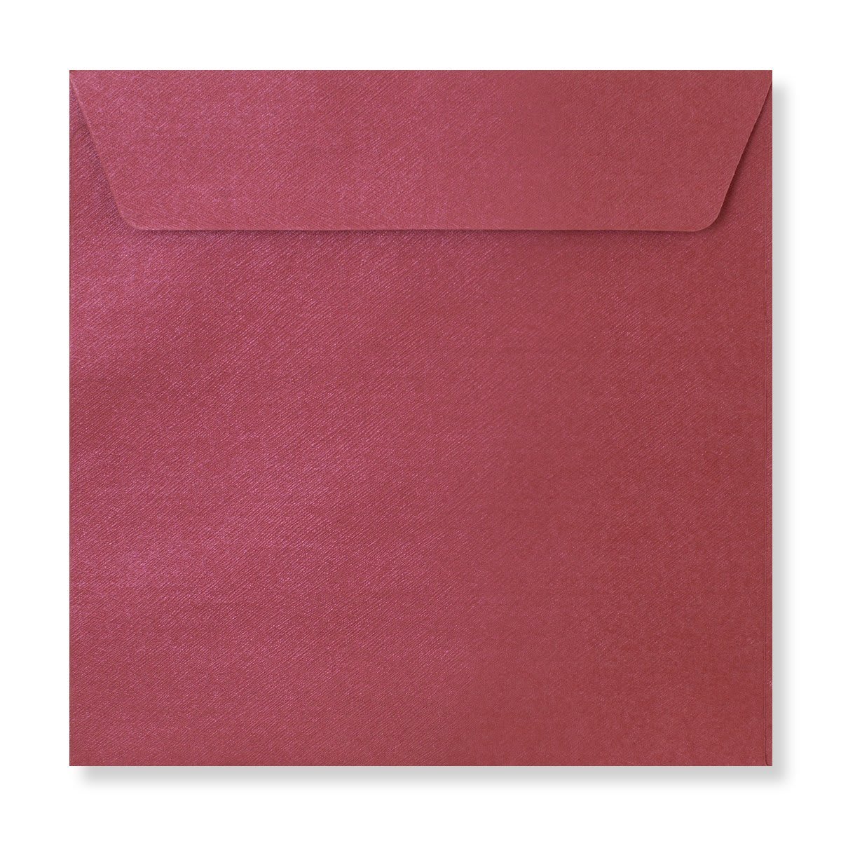 130x130 Claret Textured Silk 120gsm Peel & Seal Envelopes