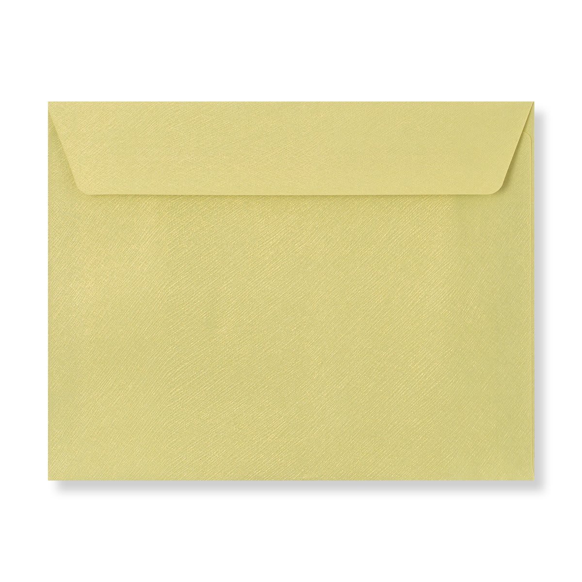 162x229 Bean Green Textured Silk 120gsm Peel & Seal Envelopes