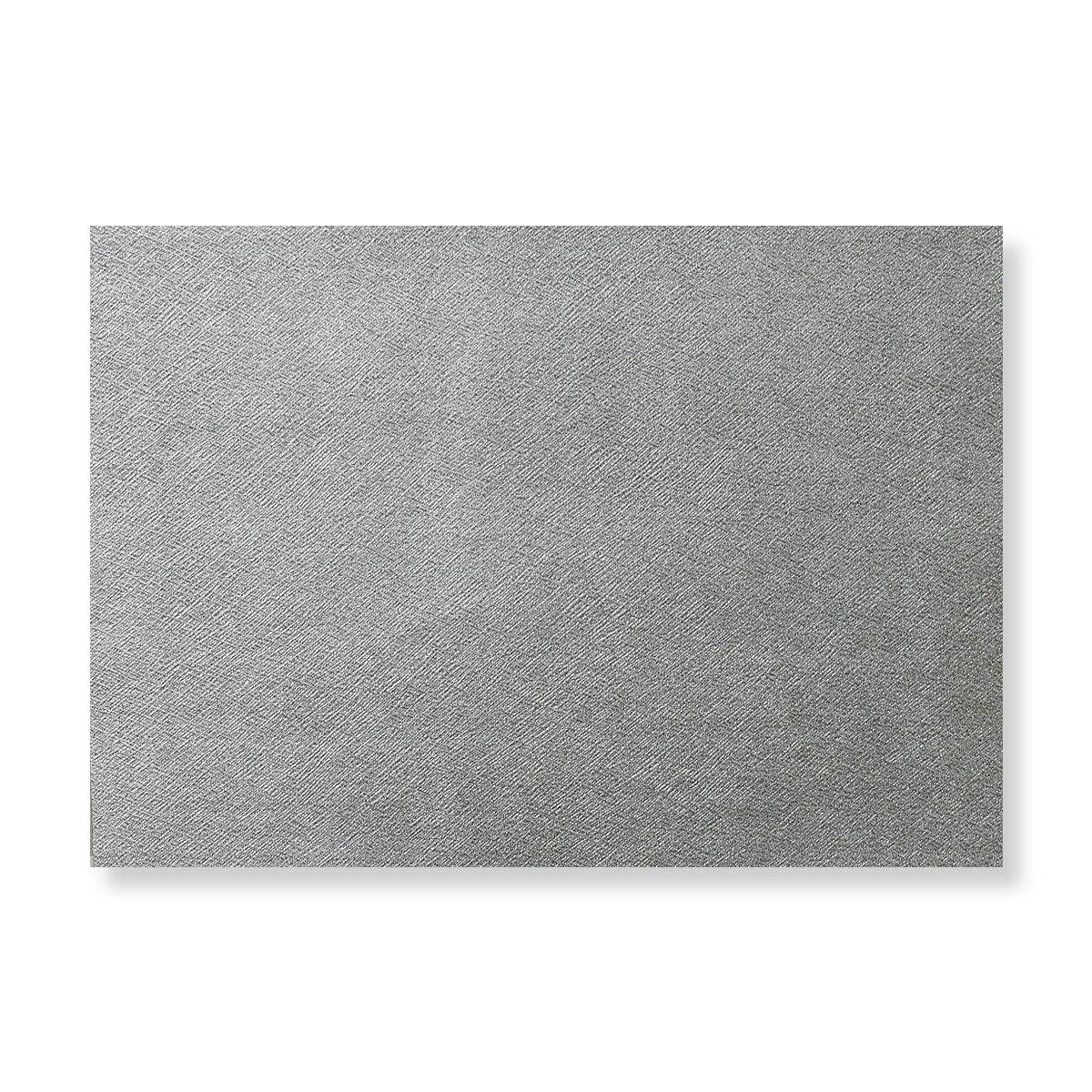 C5 Argent texturé Peel & Seal Enveloppes 120 g/m²