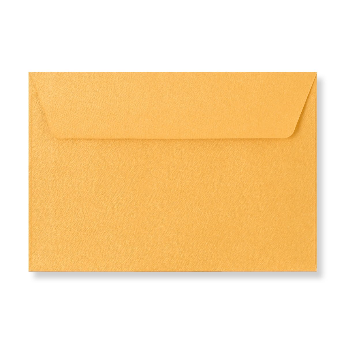 114x162 Gold Textured Silk 120gsm Peel & Seal Envelopes