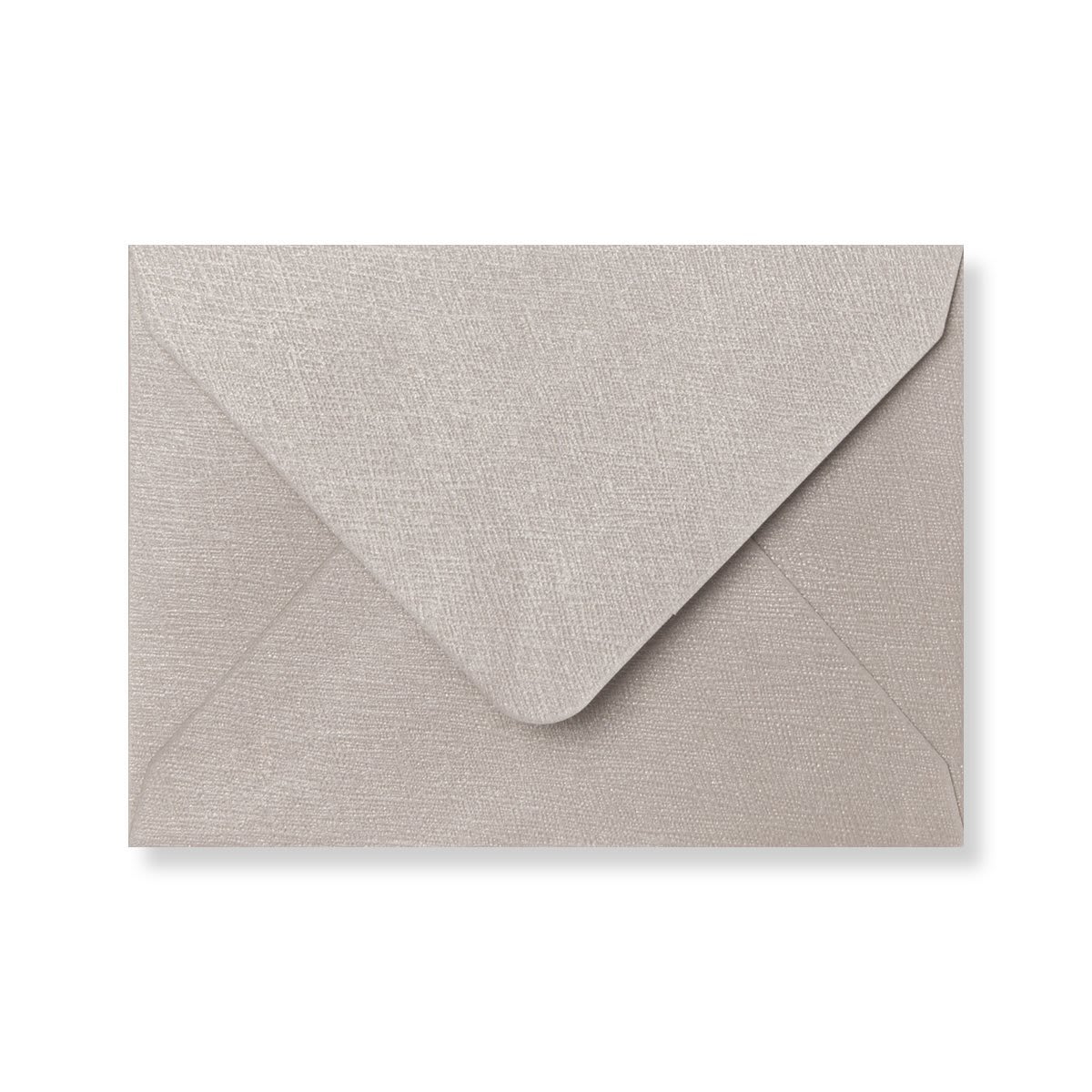 C7 Pearlescent Silver Grey Envelopes 120gsm