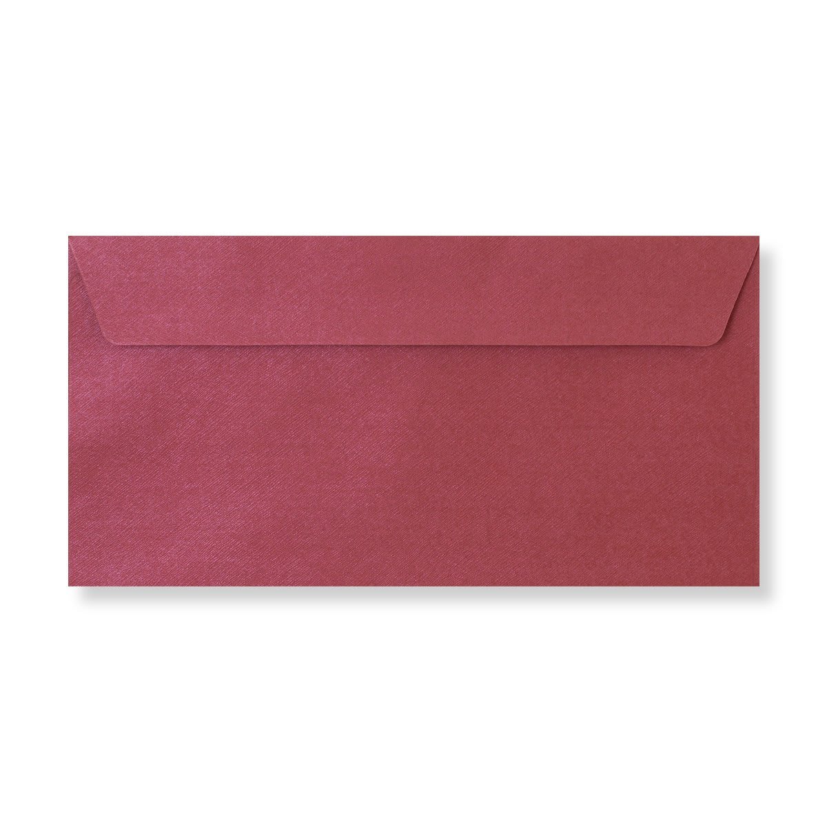 110x220 Claret Textured Silk 120gsm Peel & Seal Envelopes