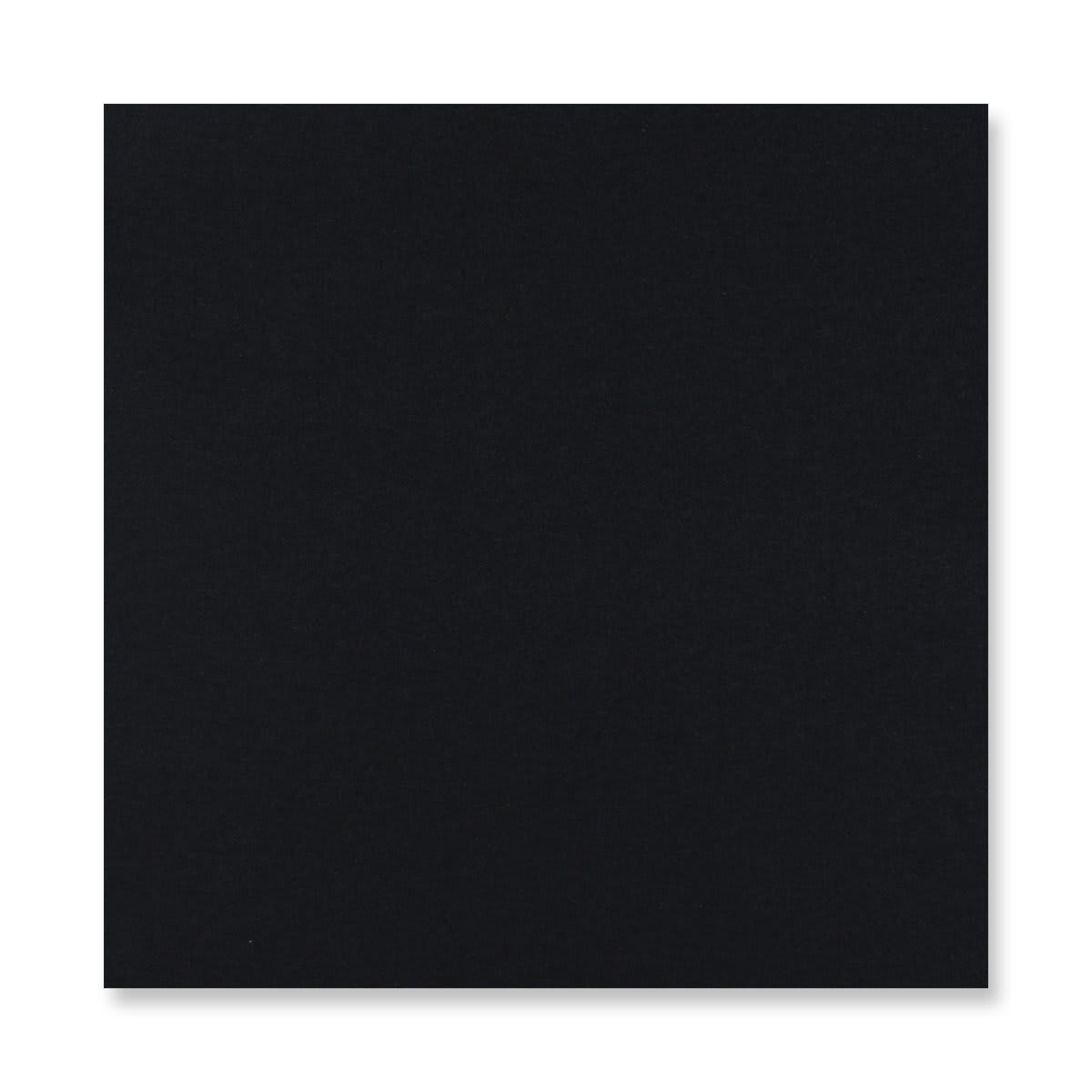 Nero 155mm quadrato Peel & Seal V Flap buste 110gsm