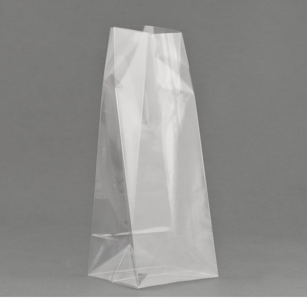 9.45 x 2.95  55mm Gusset Cello Bag 30 Micron 75x55 Base