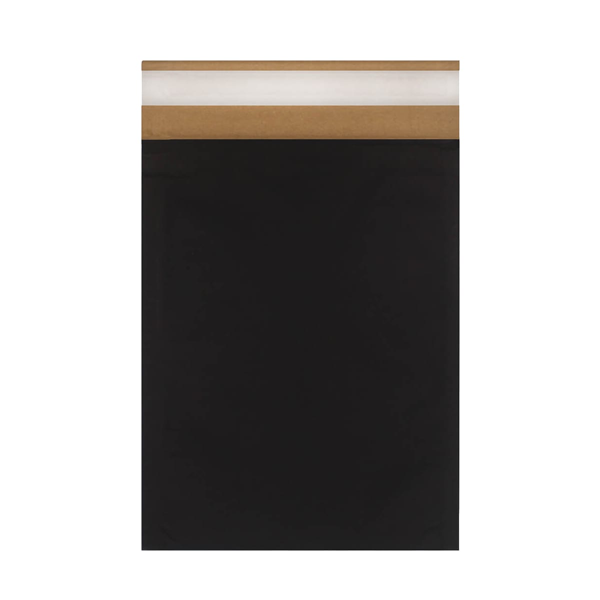 Black Eco Friendly Paper Padded Bags — Black — 190gsm — 240 × 340 mm