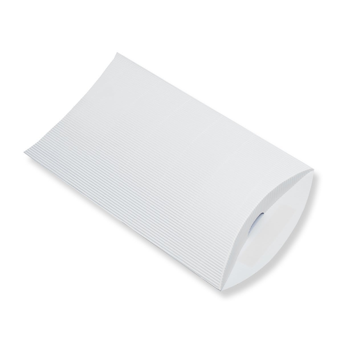 229x162 +30 White Corrugated Pillow Box