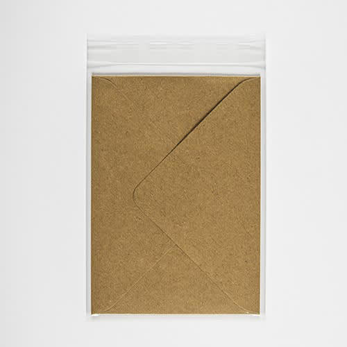 8.5 x 6.1 " Cello Bag Peel & Seal