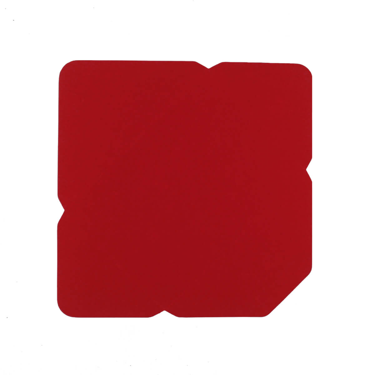 C6 Dark Red Die Cut Envelopes