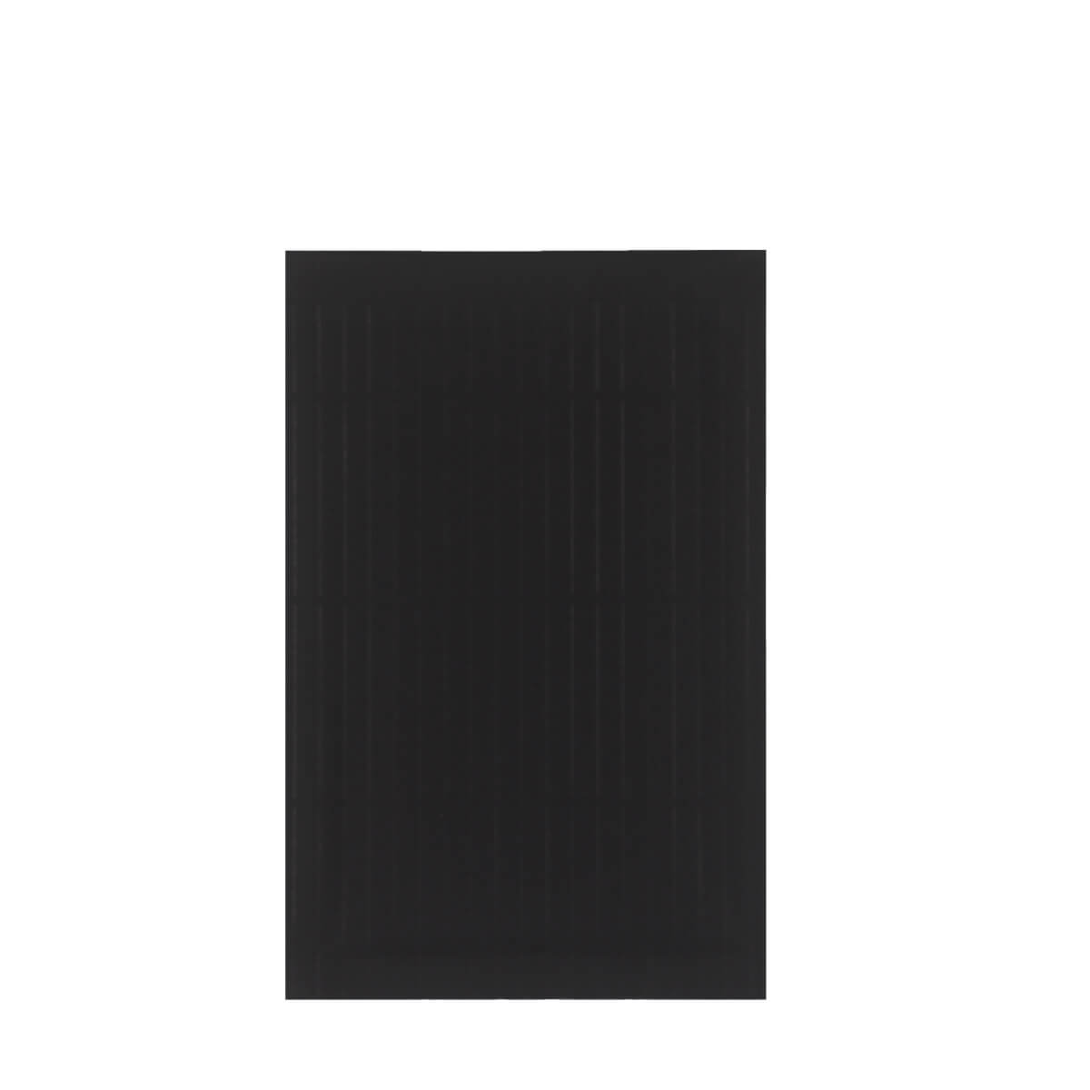 165 x 100 mm Buste imbottite in carta ecologica nera