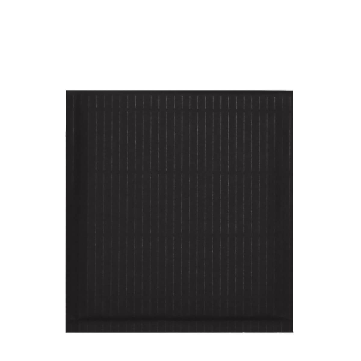 180 x 165 mm Buste imbottite in carta ecologica nera