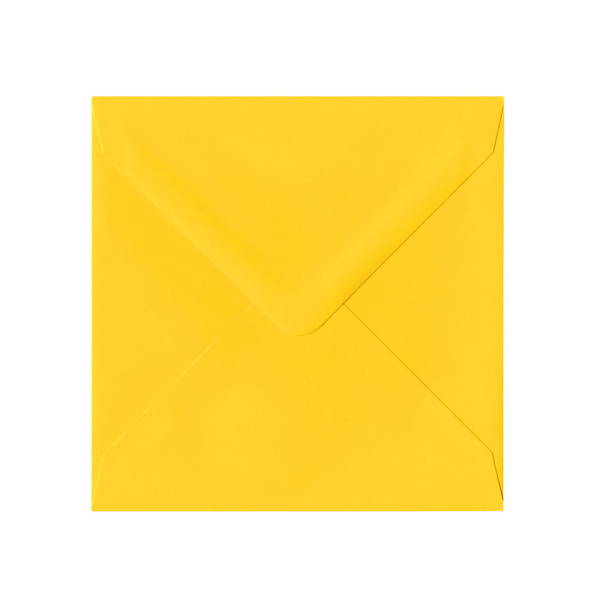 Mid Yellow 130mm Square Envelopes 120gsm