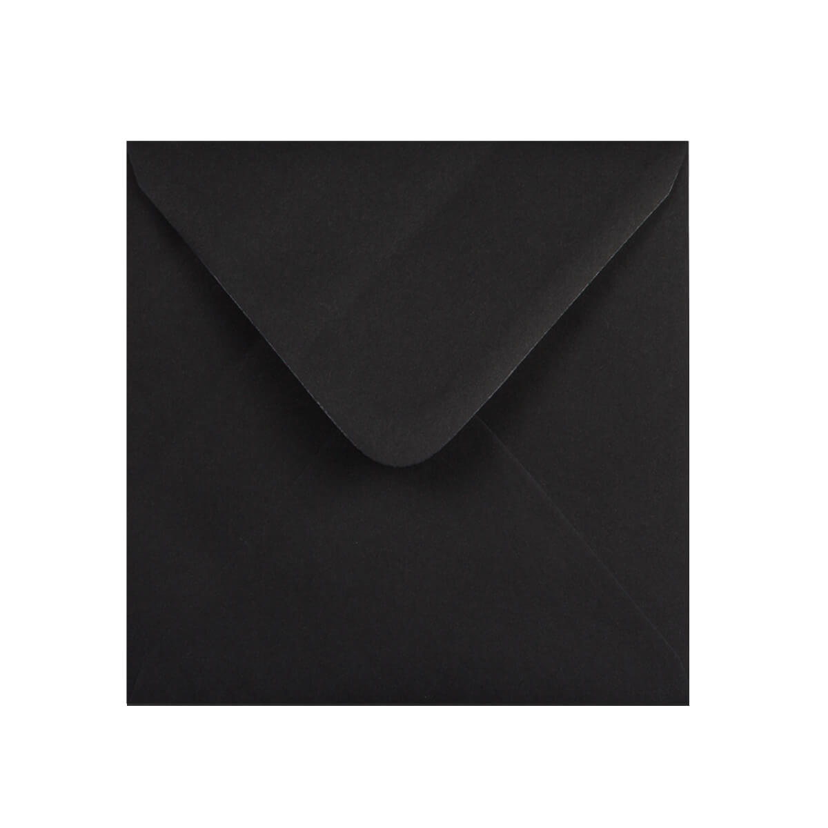 Black 155mm Square Envelopes 120gsm