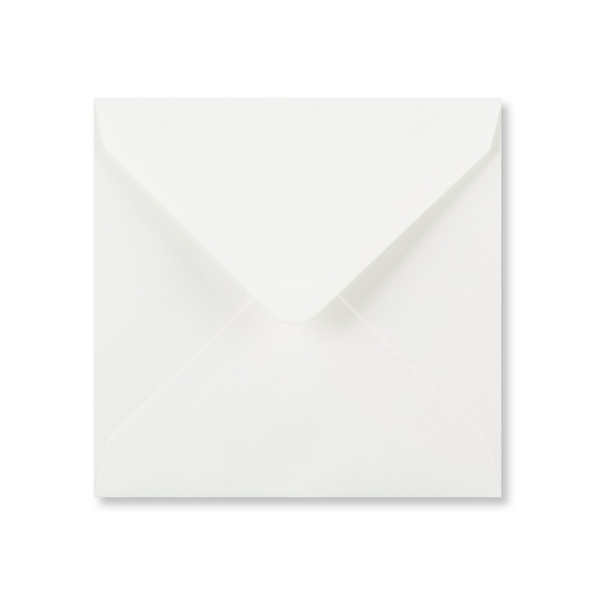 130x130mm White Laid Square Gummed Plain 100gsm Envelopes