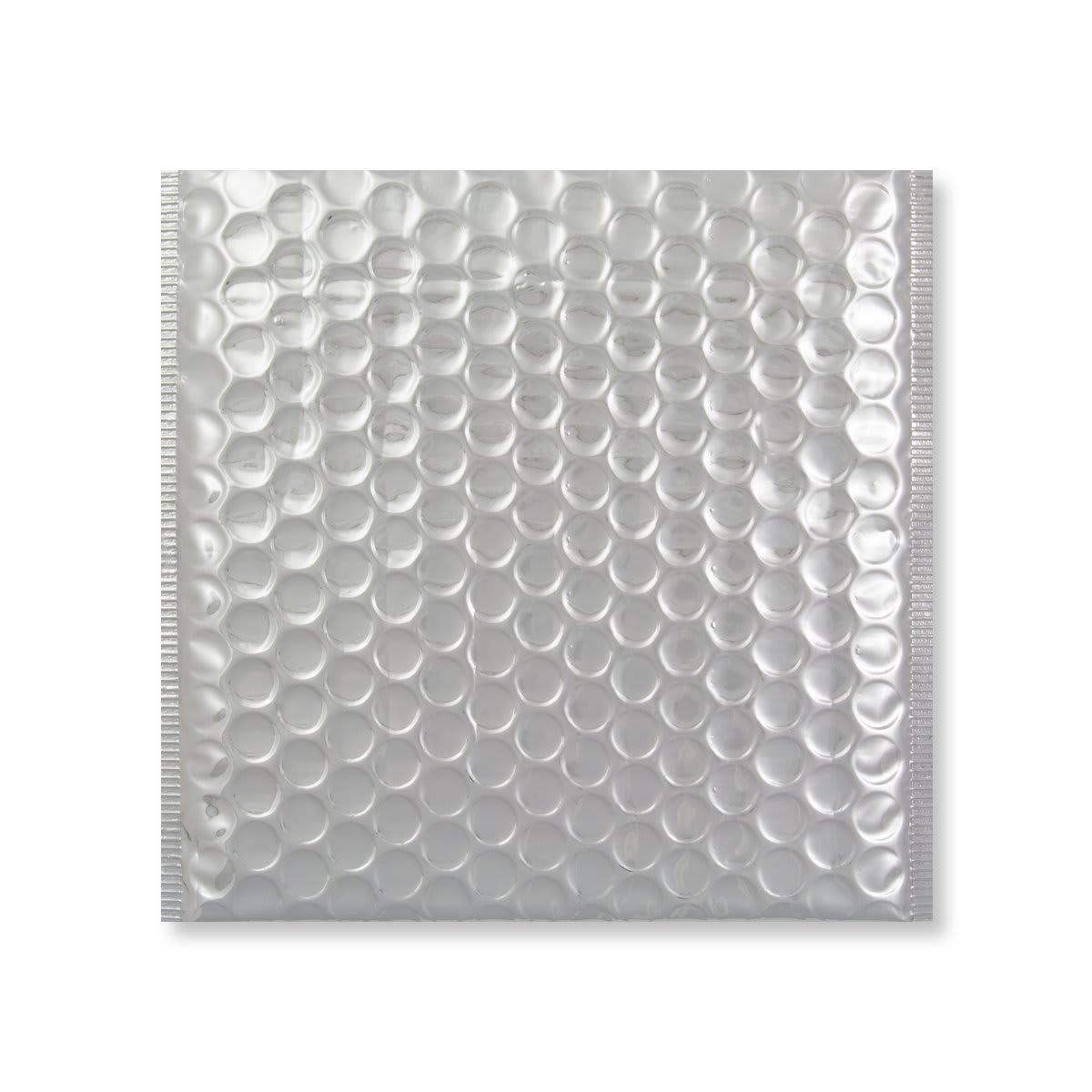 165x140 Silver Metallic Gloss Foil Bubble Bag Peel & Seal